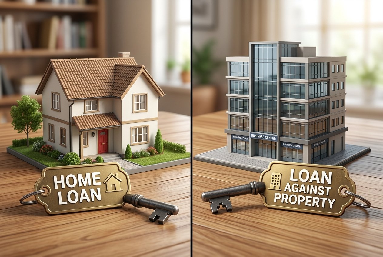 Home Loan vs. Loan Against Property: Key Differences Explained